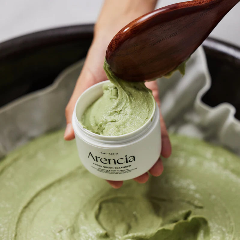 Arencia Fresh Green Rice Mochi Cleanser (120 g)