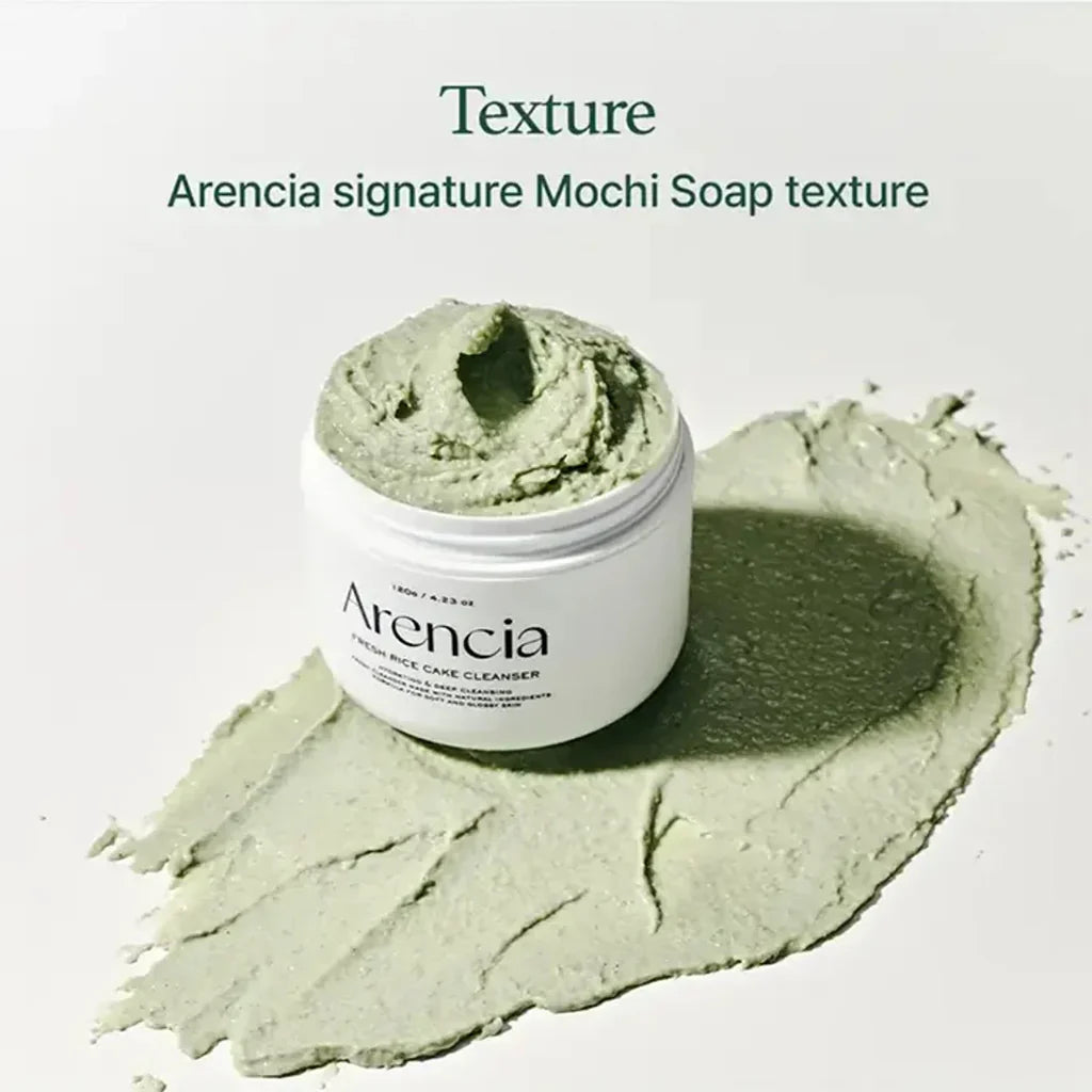 Arencia Fresh Green Rice Mochi Cleanser (120 g)