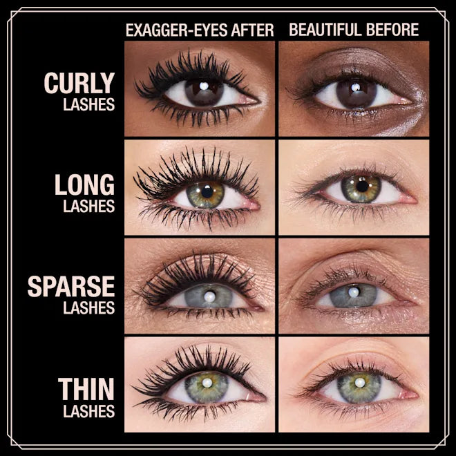 Charlotte Tilbury Mini Exagger-eyes Volumizing and Curling Mascara