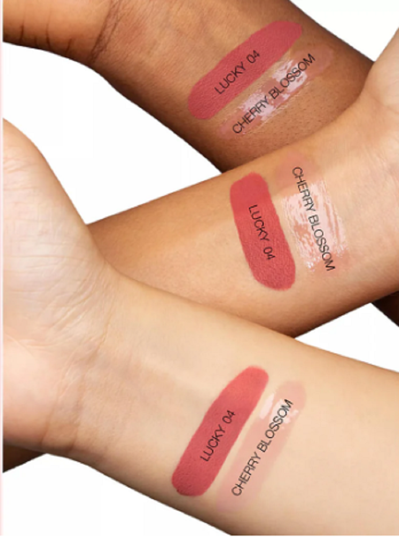 Huda Beauty Cherry Blossom Lip Set
