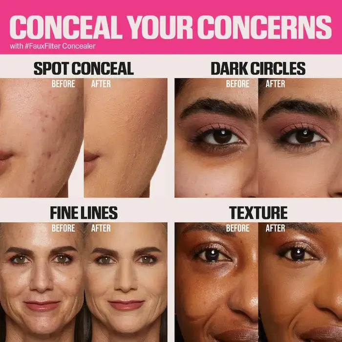 Huda Beauty - #FauxFilter Luminous Matte Concealer