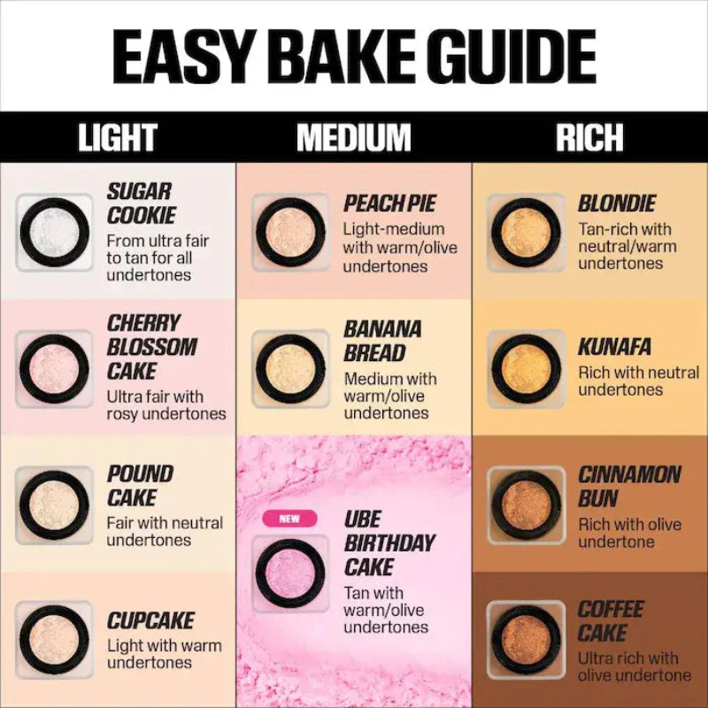 HUDA BEAUTY Ube Birthday Cake