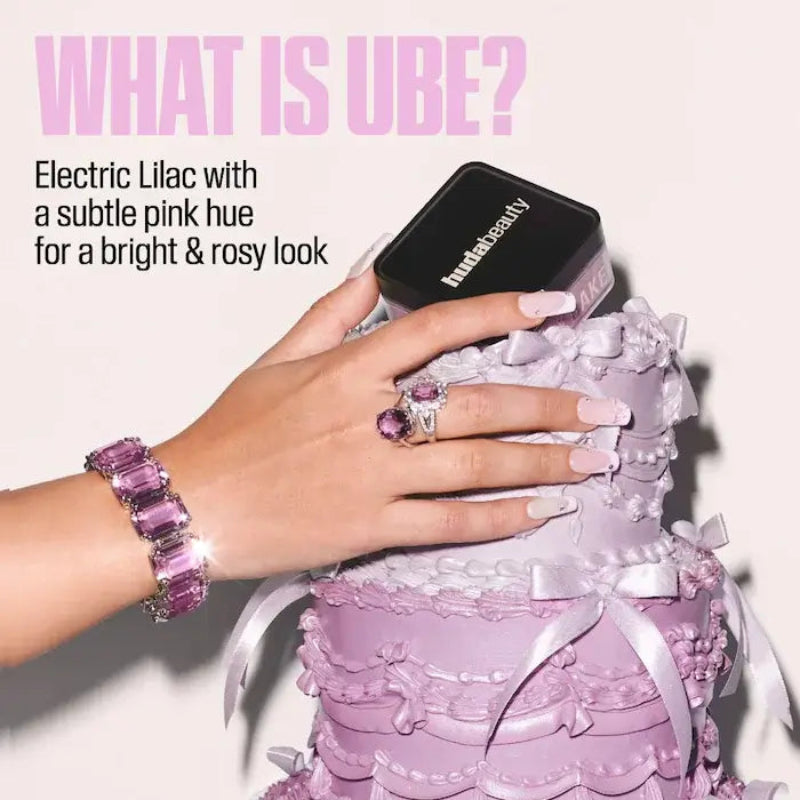 HUDA BEAUTY Ube Birthday Cake
