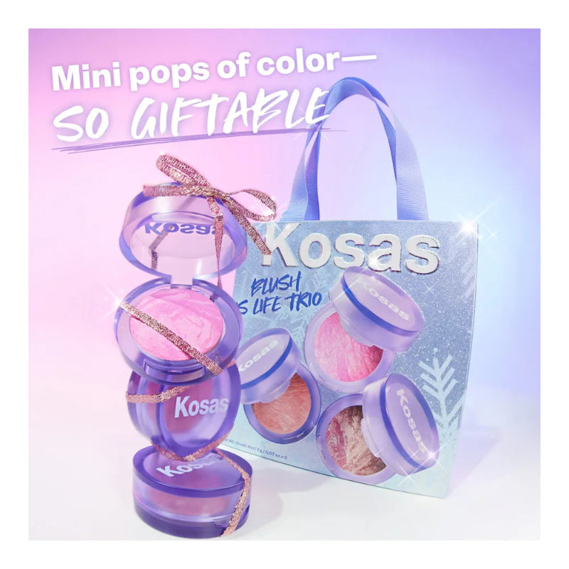 Kosas Blush Is Life Trio Mini