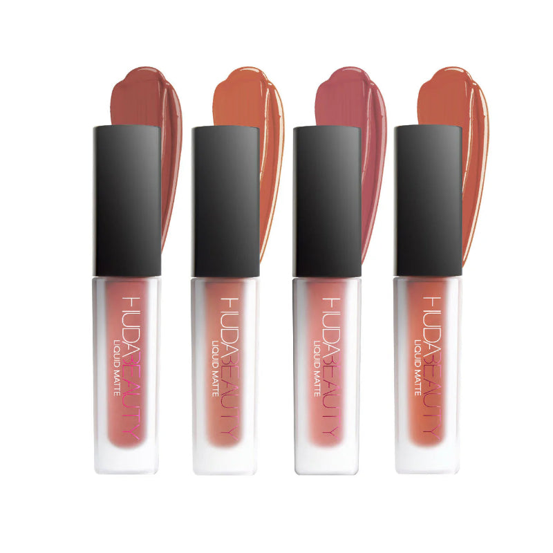 HUDA BEAUTY - Pretty Grunge Liquid Matte Lip Quad