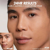 MAKE UP FOR EVER  HD Skin Matte Velvet Blurring Foundation & Setting Powder