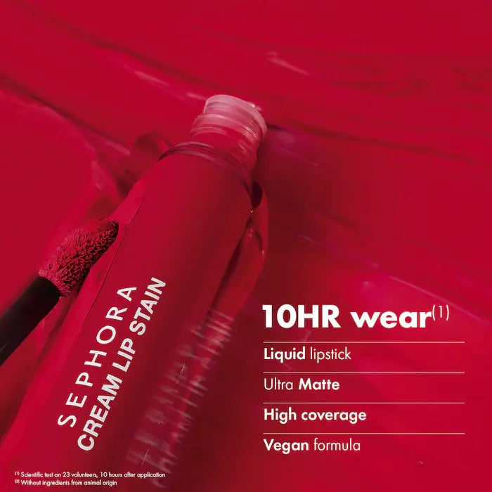 Sephora cream lip stain liquid lipstick set