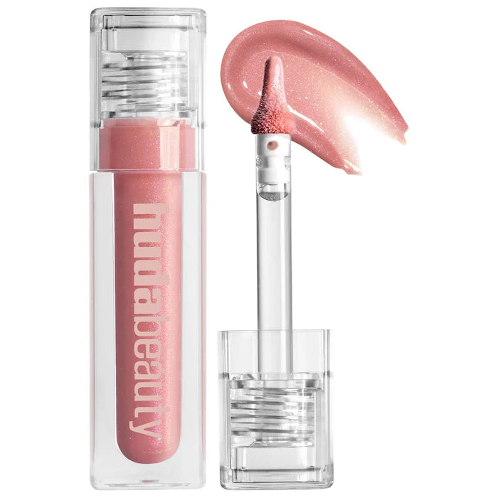 HUDA BEAUTY  Faux Filler Shiny Non-Sticky Lip Gloss