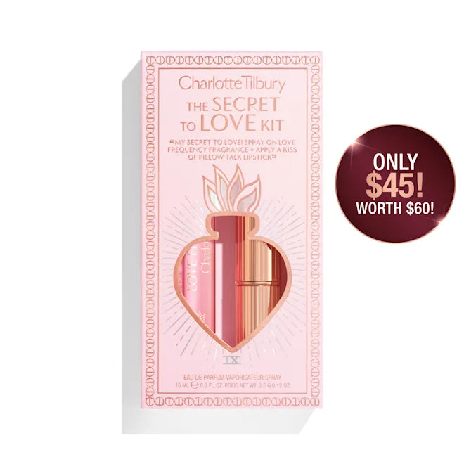 Charlotte Tilbury The Secret to Love Perfume and Lipstick Set