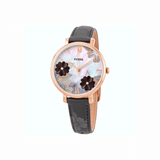 The Fossil Women’s ES4535 Carlie Mini Rose Gold Stainless Steel Watch - 28mm