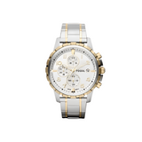 The Fossil Dean Chronograph 45 mm Stainless Steel Watch FS4795