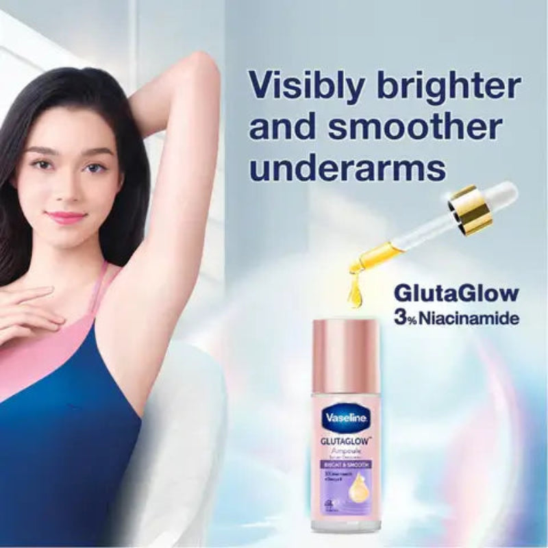 Vaseline GlutaGlow Ampoule Deodorant – Bright & Smooth