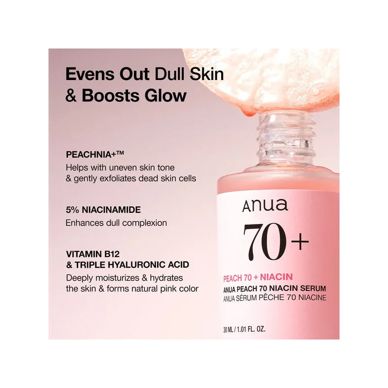 Anua Peach 70% Niacinamide Serum