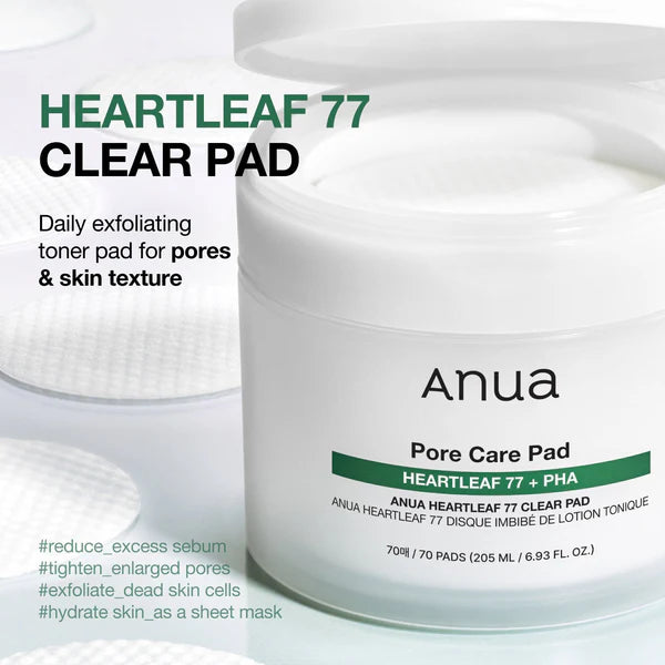 Anua Heartleaf 77 Toner Pad (Old/New packaging)
