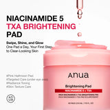 Anua Niacinamide 5% + TXA Brightening Pad (70 Sheets)