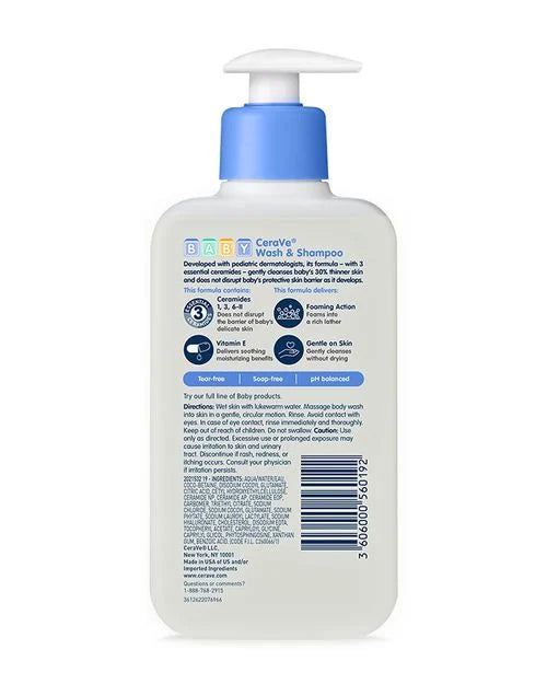 Cerave Baby Wash & Shampoo