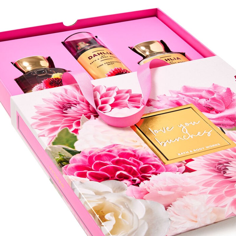 Bath & Body Works Dahlia Gift Box Set