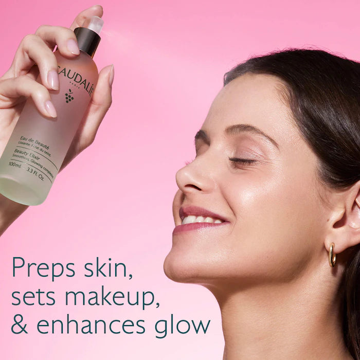 Caudalie  Beauty Elixir Prep, Set, Glow Face Mist 100 ml