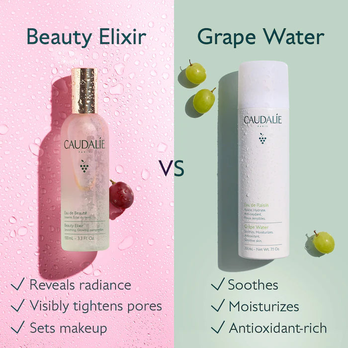Caudalie  Beauty Elixir Prep, Set, Glow Face Mist 100 ml