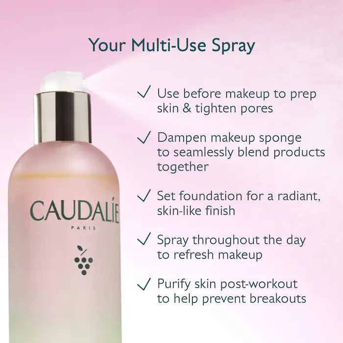 Caudalie  Beauty Elixir Prep, Set, Glow Face Mist 100 ml