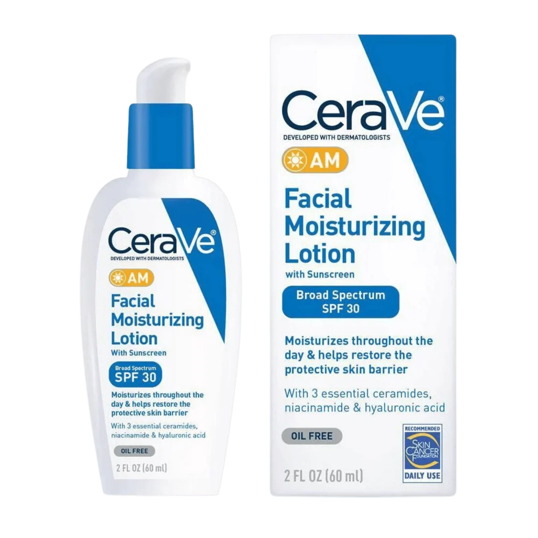 CeraVe AM Facial Moisturizing Lotion SPF 30