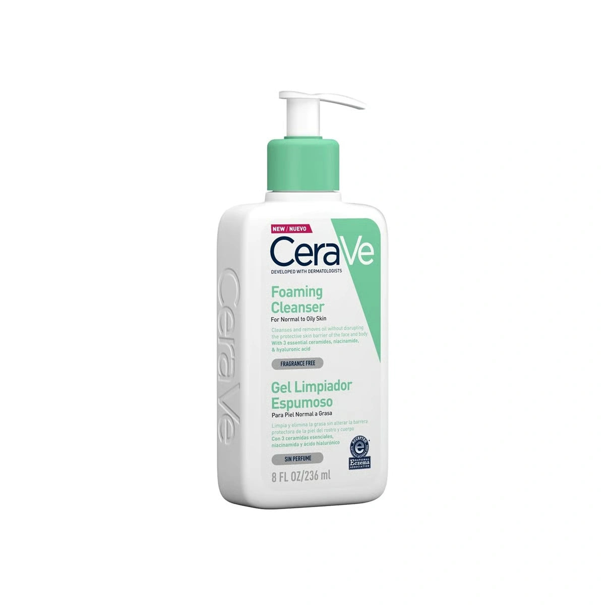 CeraVe Foaming Facial Cleanser For Normal To Oily Skin