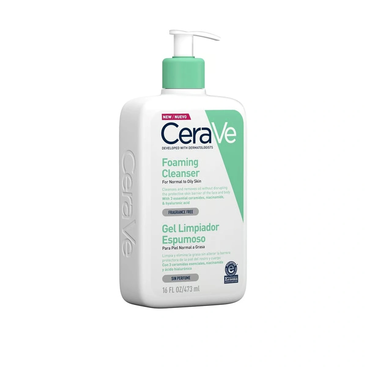 CeraVe Foaming Facial Cleanser For Normal To Oily Skin