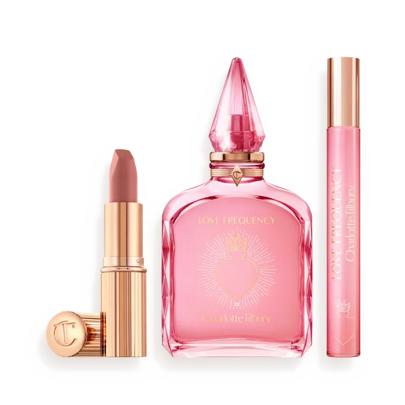 Charlotte Tilbury The Secret to Love Perfume and Lipstick Set