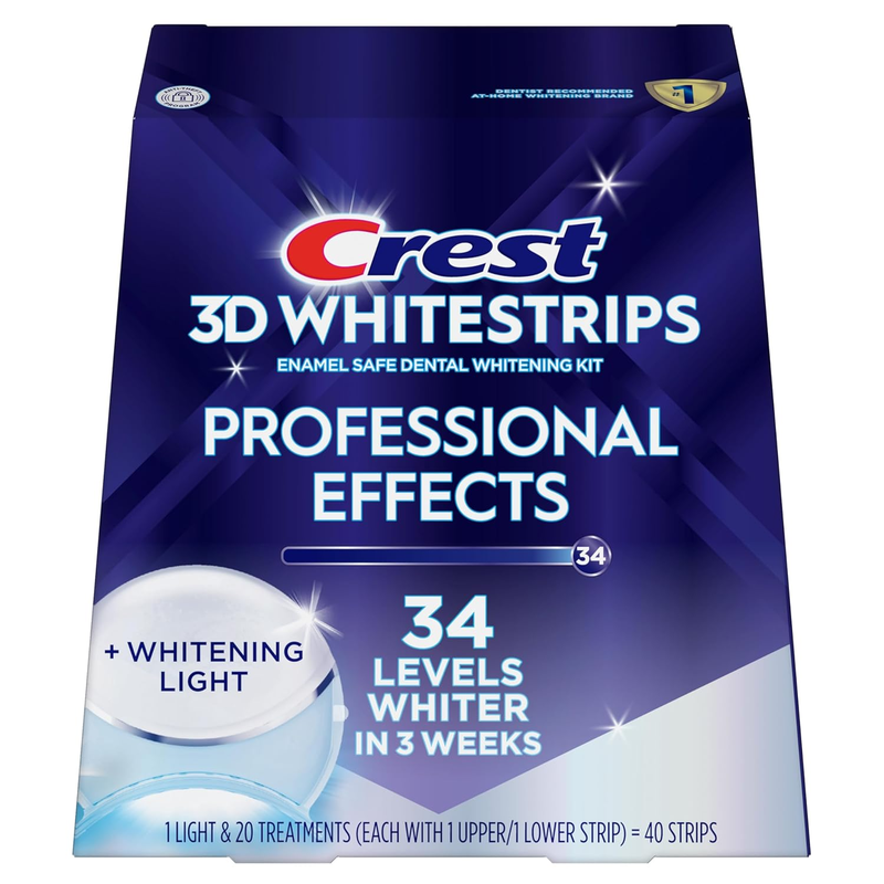 Crest 3D Whitestrips Professional Effects 20 Treatments