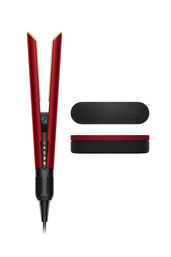 Dyson Airstrait™ Dryer and Straightener (Red Velvet/Gold)