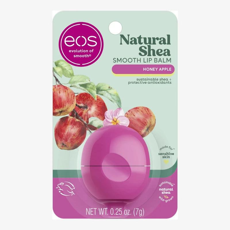 eos Natural Shea Lip Balm- Honey Apple