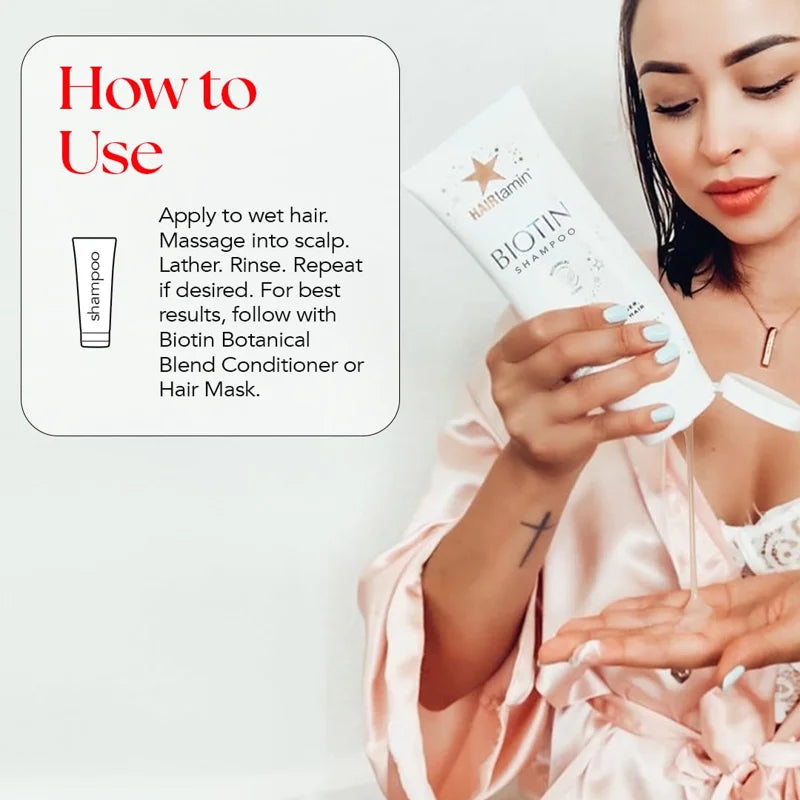 HAIRtaminBiotin & Botanicals Shampoo
