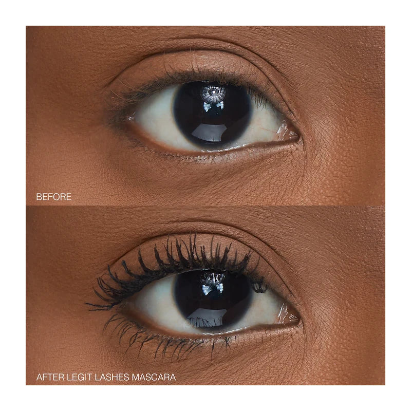 Huda Beauty LEGIT LASHES Double-Ended Volumizing and Lengthening Mascara