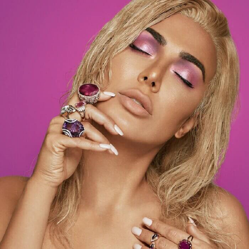HUDA BEAUTY OBSESSIONS EYE SHADOW PALETTE - AMETHYST