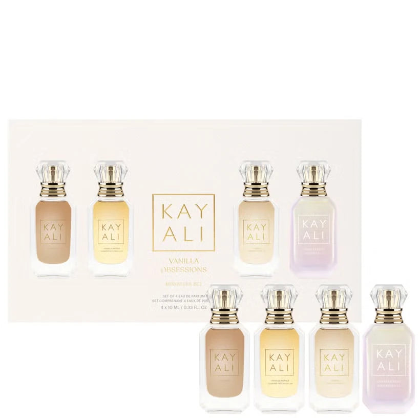 Kayali Vanilla Miniature Obsessions Eau De Parfum Mini Set – 4 × 10ml