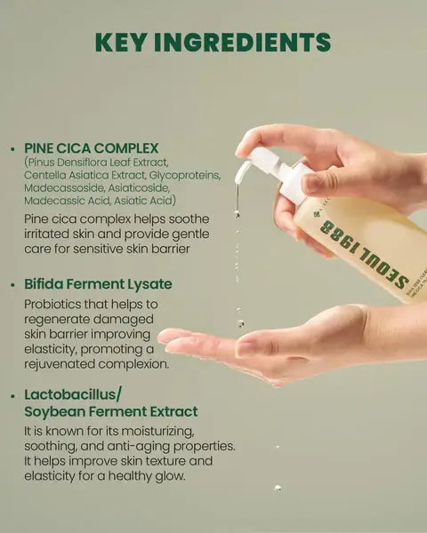 KSecret Seoul1988 Cleansing Oil Pine Cica 1% +Probiotics