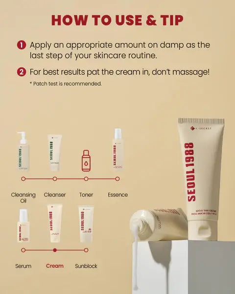 K-Secret – Seoul 1988 Snail Mucin 93% + Rice Cream