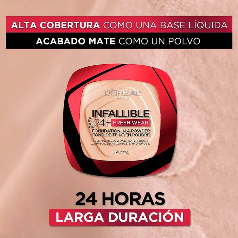 L'Oreal Paris Infallible Up to 24H Fresh Wear Foundation in a Powder