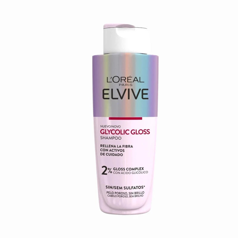 L'Oréal Elvive Glycolic Gloss Shampoo (Sulfate-Free) 200ml