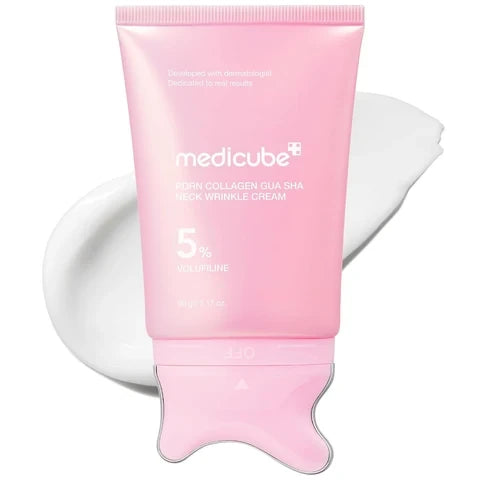 Medicube PDRN Collagen Gua Sha Neck Wrinkle Cream – 90g