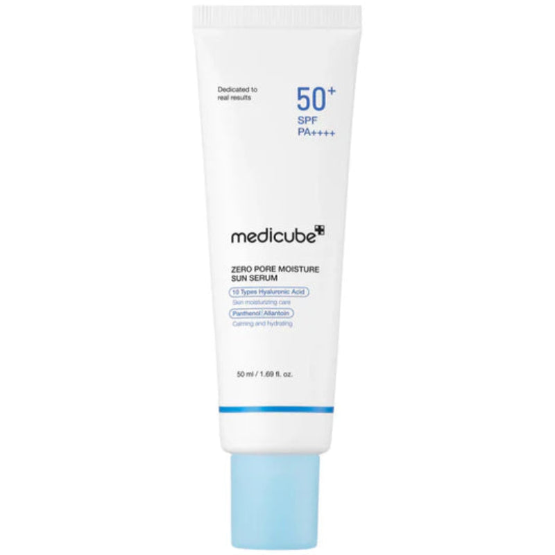 medicube zero pore moisture sun serum spf50+ pa++++