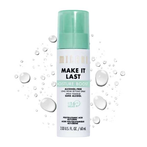 Milani make It Last Moisture Boost Alcohol-Free Setting Spray