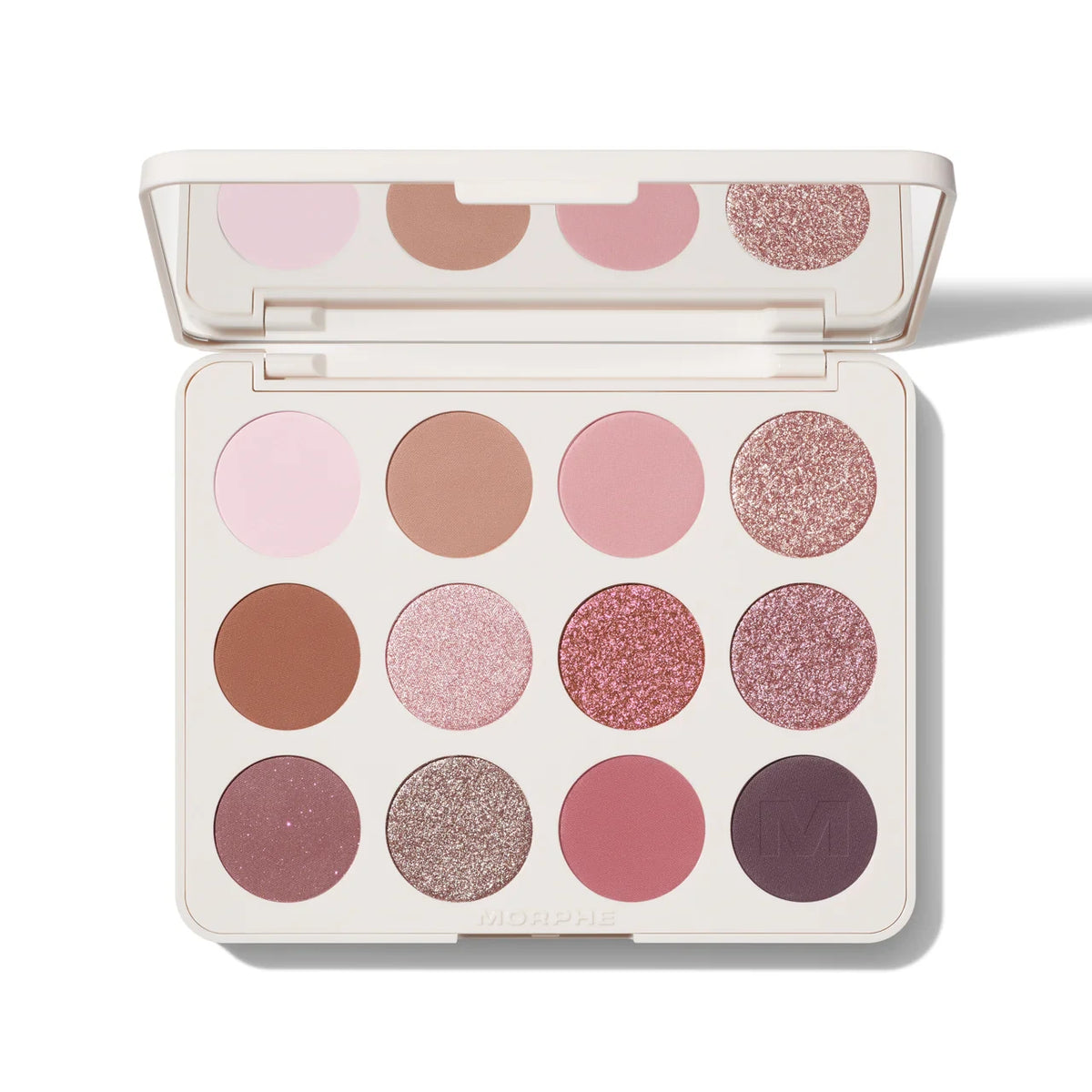 Morphe 12-Pan Eyeshadow Palette Rose Frequency