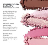 Morphe Rich & Foiled Artistry Palette Forbidden Honey