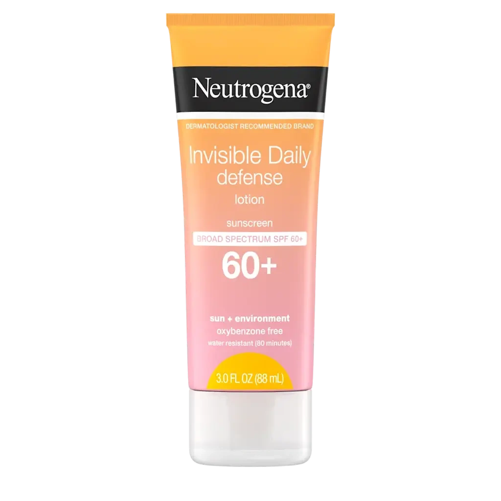 Neutrogena Invisible Daily Defense Sunscreen Lotion SPF 60+