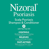 Nizoral Psoriasis Salicylic Acid 3% Shampoo & Conditioner With Tea Tree Oil – 325ml