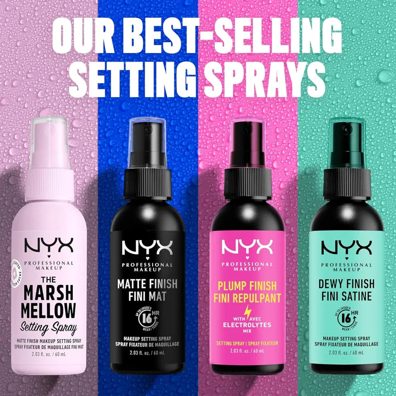 NYX  Makeup Setting Spray, Long lasting, Dewy Finish