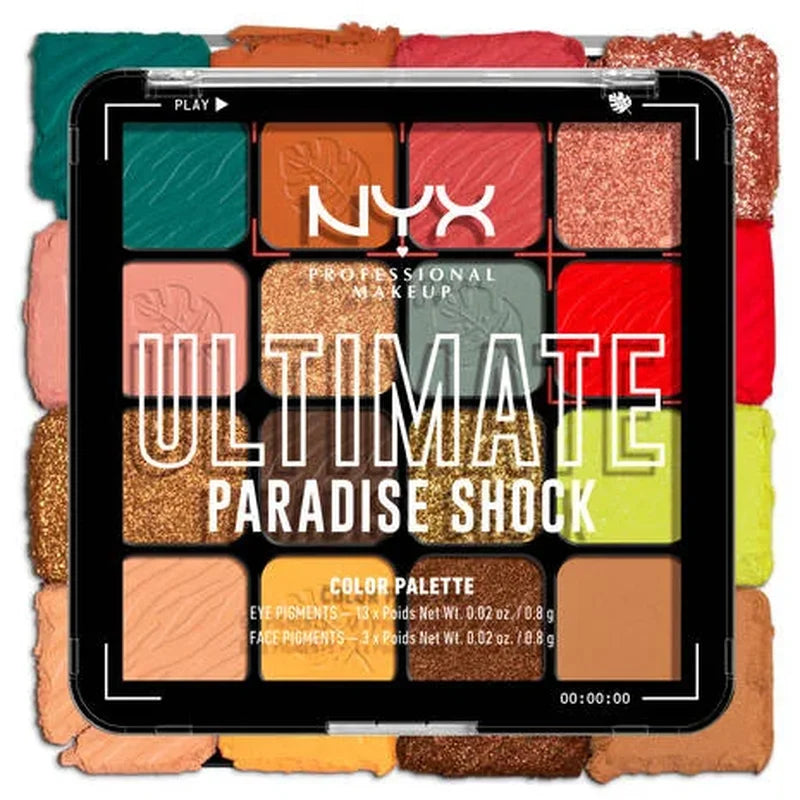 NYX Professional Makeup Ultimate Shadow Palette Paradise shock