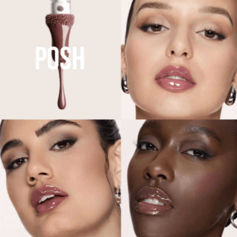 HUDA BEAUTY  Faux Filler Shiny Non-Sticky Lip Gloss