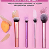 Real Techniques Everyday Essentials Brush Set 5 Pcs